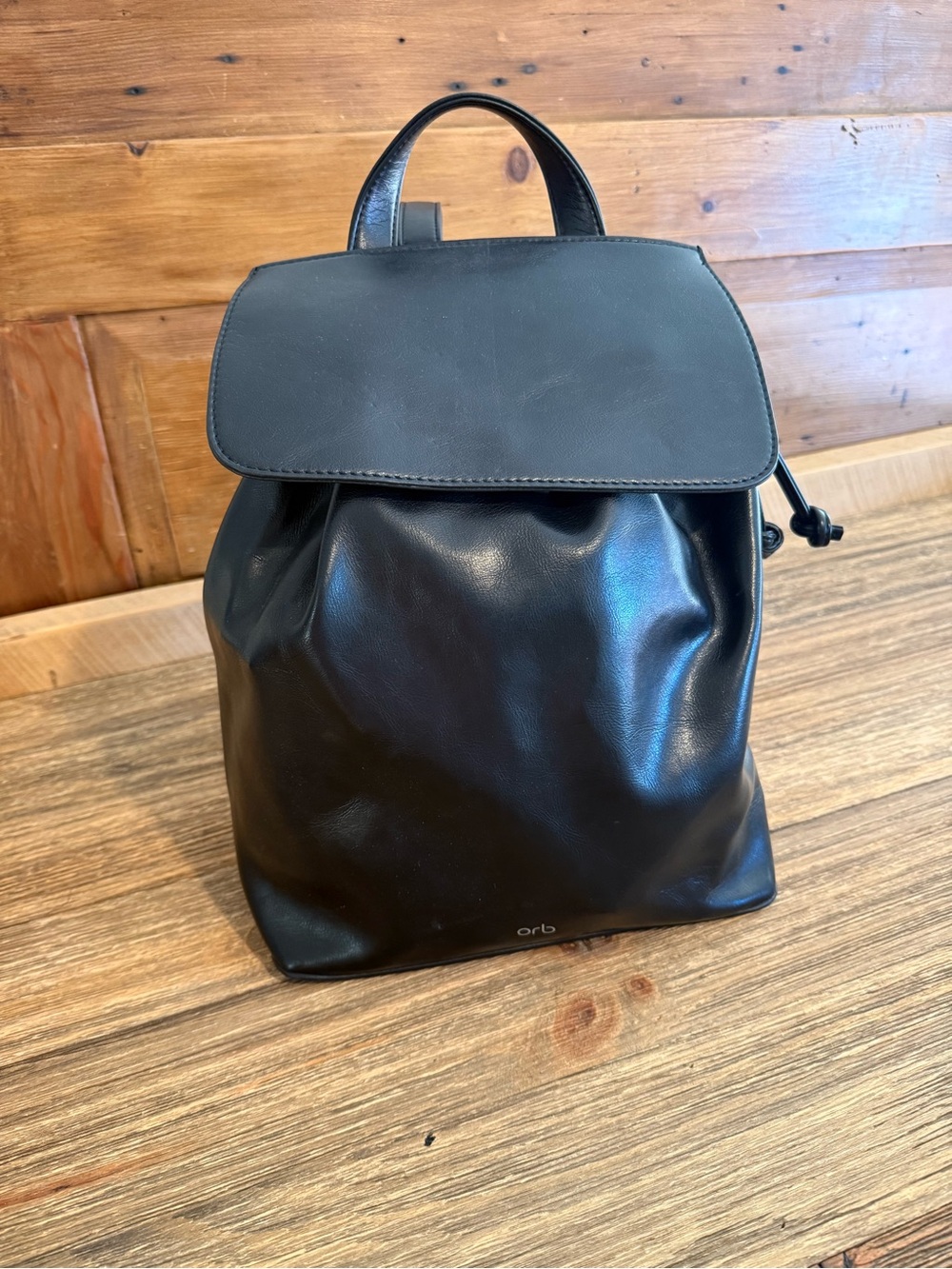 Orb Black Backpack